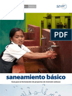 Guia SNIP Saneamiento Básico Integral