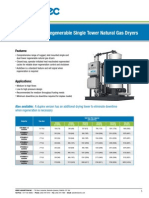 STRNGX - Regenerable Single Tower Natural Gas Dryers: Features