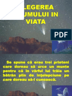 Alegerea Drumului in Viata