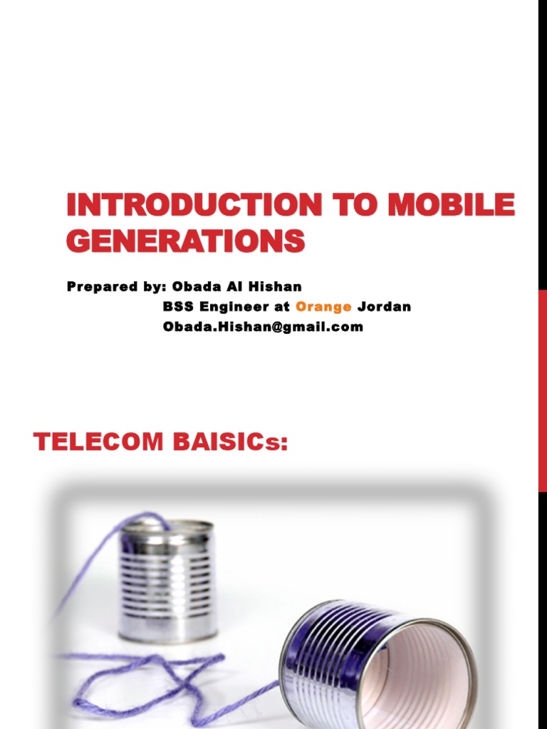 Mobile Network Generations Guide | PDF | General Packet Radio Service | Gsm