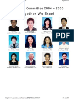 Tawau Toastmasters Club Executive Committee 2004/2005