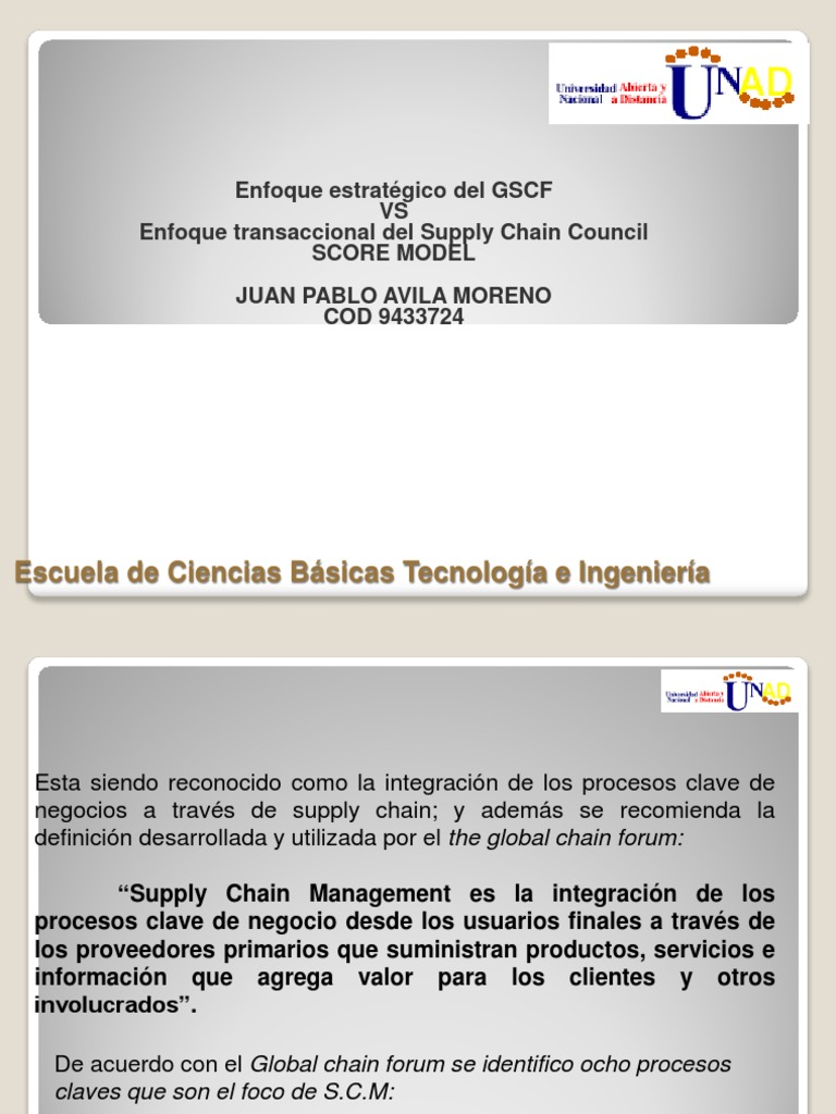 Modelo Score Model | PDF | Logística | Procesos de negocio