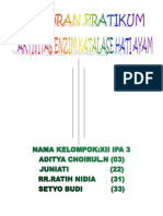 Mengamati Aktivitas Enzim Katalase