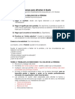 4 tareas para afrontar el duelo