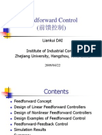 Feedforward Control (前馈控制) : Liankui DAI Institute of Industrial Control, Zhejiang University, Hangzhou, P. R. China