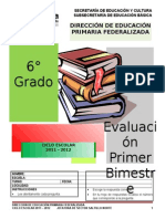 Examen 1er Bim 6to 12-13