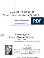 Bioélectronique Et Quantification de La Qualité