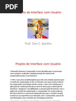 Projeto Interface Usuario