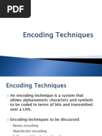 2.1 - Encoding Techniques