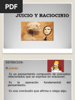 11. Juicio y Raciocinio