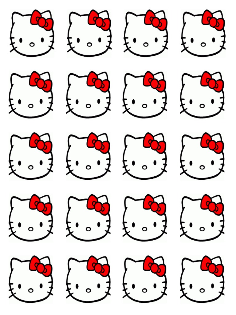 Hello Kitty Template