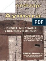 Aprendizaje Del Aymara. Idioma Milenario