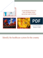 An Introduction To The Netherlands Healthcare System