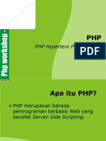 PHP 1 - Pengantar PHP