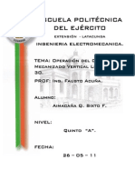 Informe # 8 Leadwell