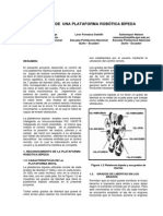 Control de Una Plataforma Robotica Bipeda