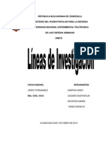 Lineas de Investigación