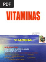 VITAMINAS HIDROSOLUBLES 2009