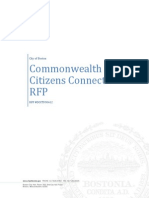 Boston - Commonwealth Citizens Connect RFP