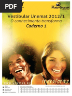 Vest2012 1 Caderno de Prova 1 Dia