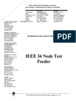 IEEE 34 Node Test Feeder