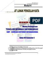 Buku Ajar PTD Tik Kl7 Mod4 SMP Rsbi