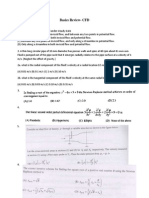 CFD Basics Review 1