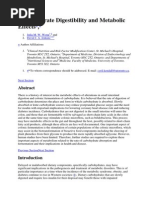 Download Carbohydrate Digestibility and Metabolic Effects1docx by Misnawati SN178007294 doc pdf