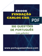 500 Questões PORTUGUES FCC com Gabarito