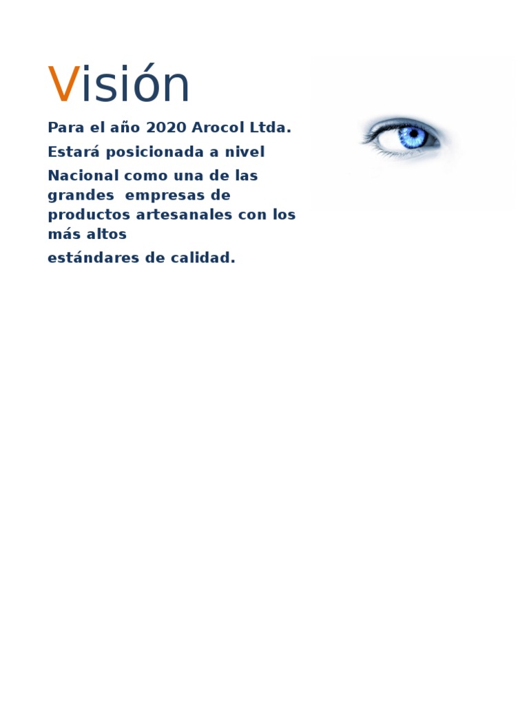 Visión | PDF | Business