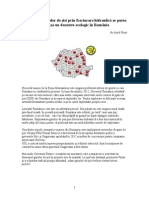 Exploatarea gazelor de şist prin fracturare hidraulică ar putea declanşa un dezastru ecologic în România