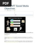 25 SMART Social Media Objectives