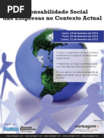 Responsabilidade Social Das Empresas No Contexto Actual