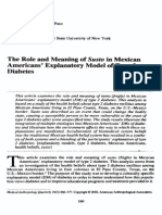 Poss, Jezewski - 2002 - The Role and Meaning of Susto in Mexican Americans' Explanatory Model of Type 2 Diabetes