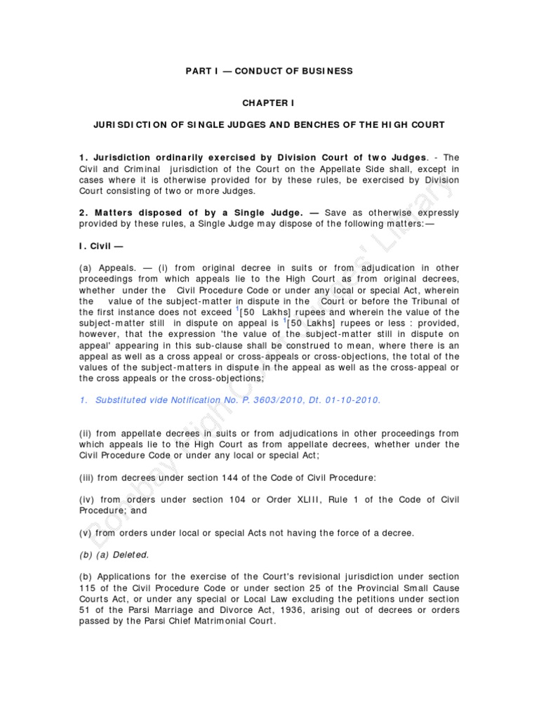 Bombay High Court Appellate Side Rules | Criminal Procedure In South Africa  | Bail