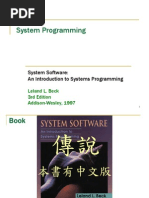 Download System Software An Introduction to Systems Programming Leland L Beck3rd EditionAddison-Wesley 1997 by Shoyab Ahamed SN178044718 doc pdf