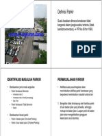 Analisis Kebutuhan Parkir