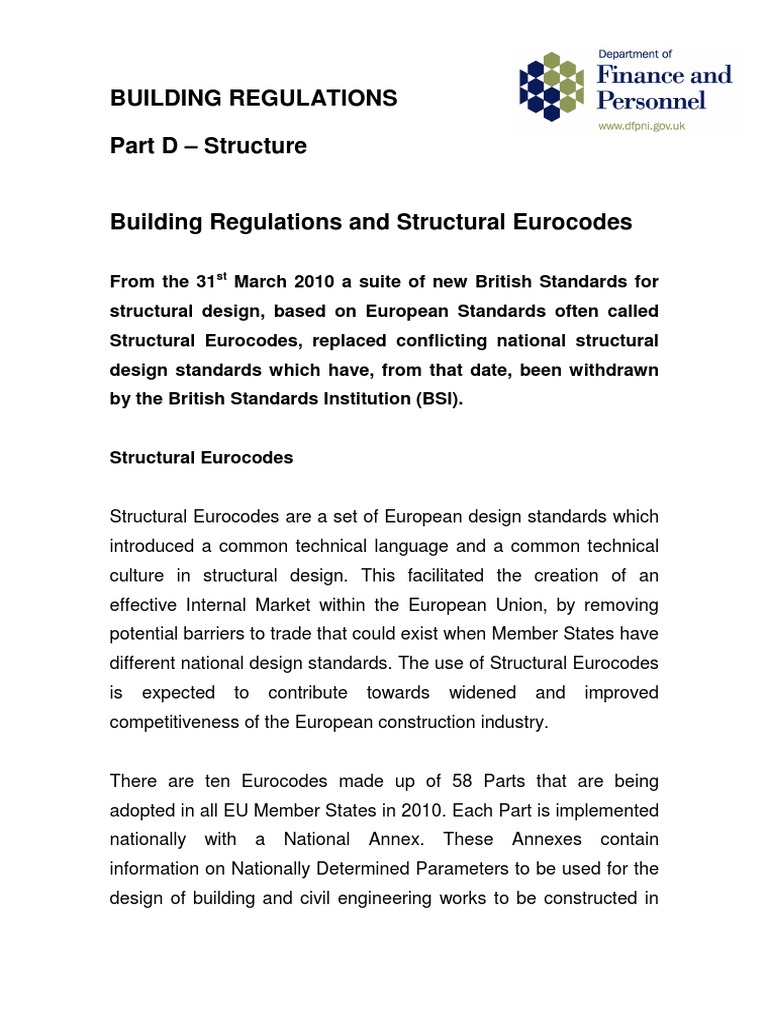 BS Code vs. Eurocode (v.1) | PDF