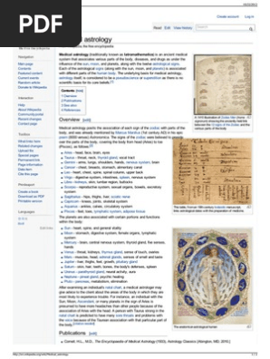 Medical Astrology Planets In Astrology Astrological Sign - 
