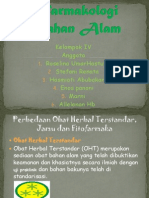 Farmakologi Bahan Alam KLP 4