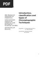 Download Chromatography Classification Principle of Working and Selected Techniques by SUmair Jarwar SN178065088 doc pdf
