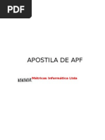 Curso de APF - Apostila
