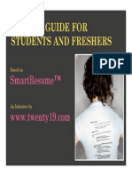 Twenty19 Smart Student Resume Guide