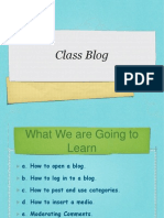 PD Class Blog