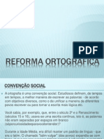 Reforma Ortográfica