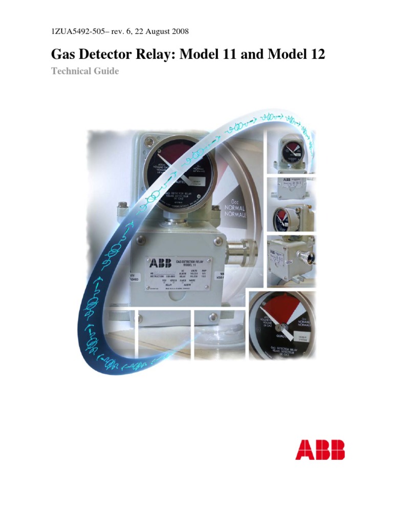 1zua5492505 Gas Detector Relay Model 11 and 12 PDF Relay Pressure