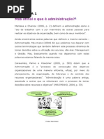 Administração da Informação - DEPENDENCIA - Web Aula 1