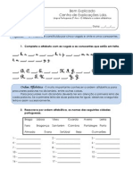 1 - Ficha Formativa - Alfabeto e ordem Alfabética (1)