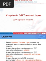 Chapter 4 - OSI Transport Layer: CCNA Exploration Version 4.0