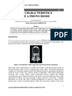 I-V Characterstics of Photodiode